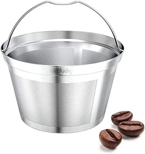 coffee filter reusable 8 10 12 cup basket replacement filter-stainless steel Permanent coffee filter Suitable for Bunn coffee brewer