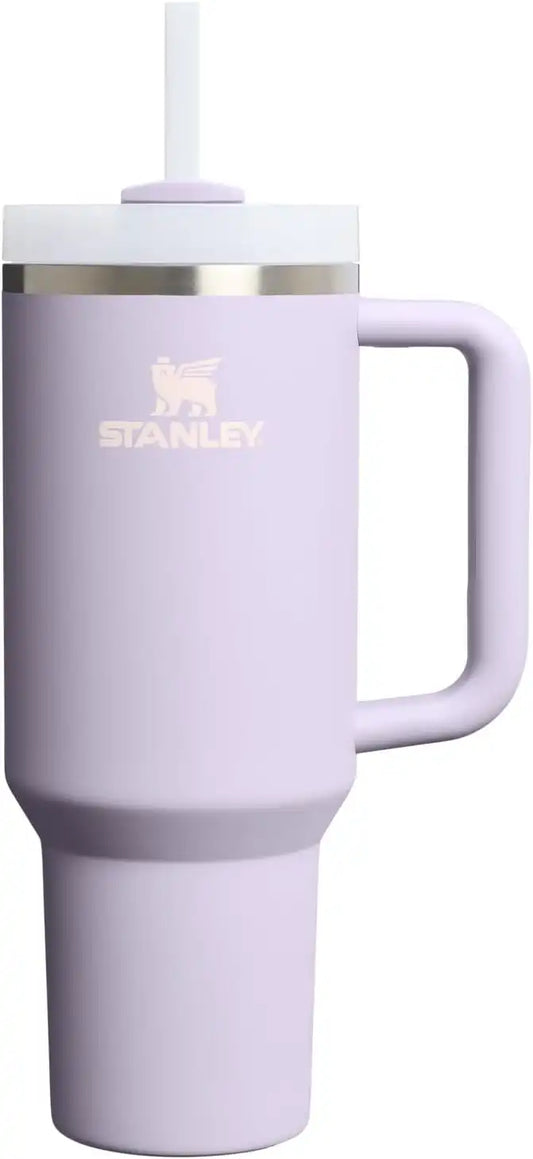 STANLEY Quencher H2.0 Flow State Tumbler, 40 oz, Purple Dust