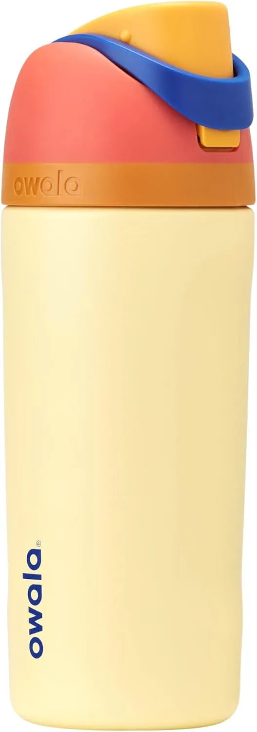 Owala FreeSip Kids Stainless Steel Water Bottle 16 oz Misty Horizons