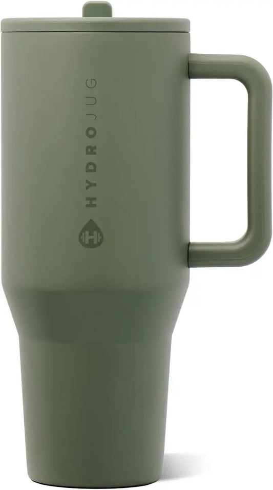 HydroJug Traveler 40oz, Insulated Water Bottle with Handle, Courtyard