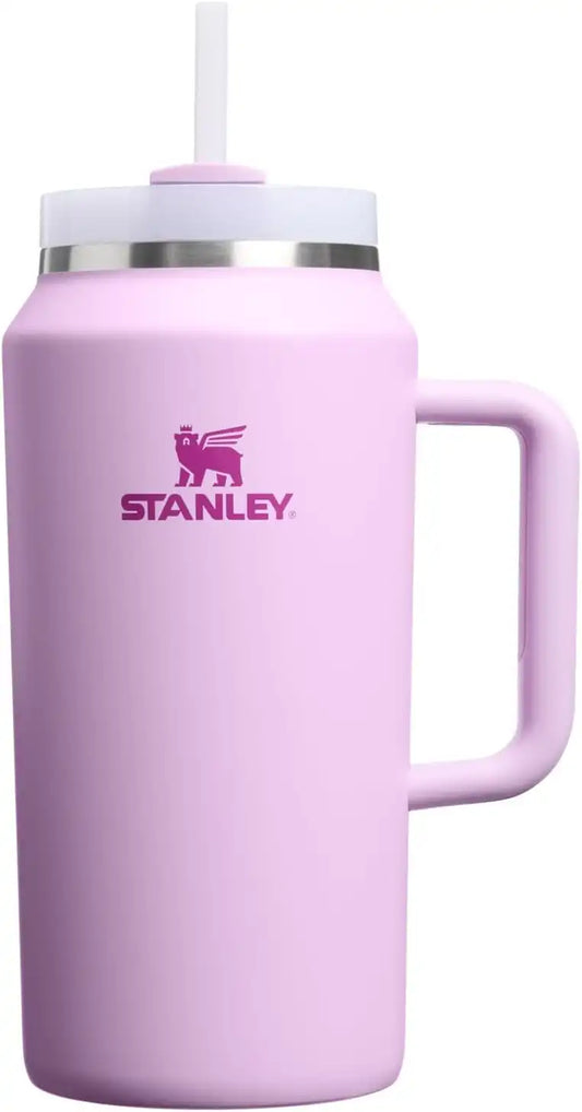 STANLEY Quencher H2.0 Flow State Tumbler, 64 oz, Soft Orchid