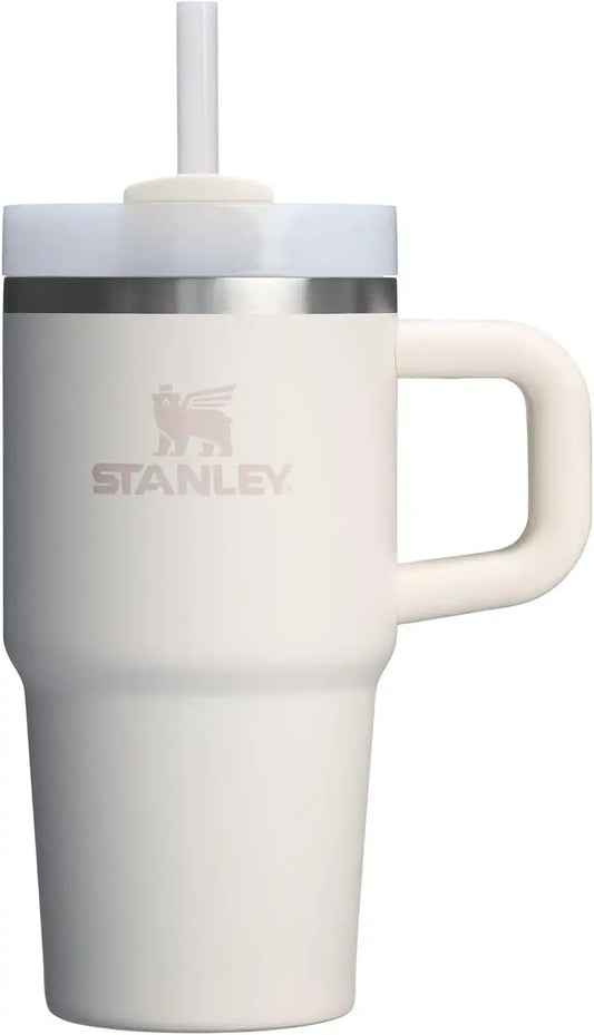 STANLEY Quencher H2.0 Flow State Tumbler, 20 oz, Cream 2.0