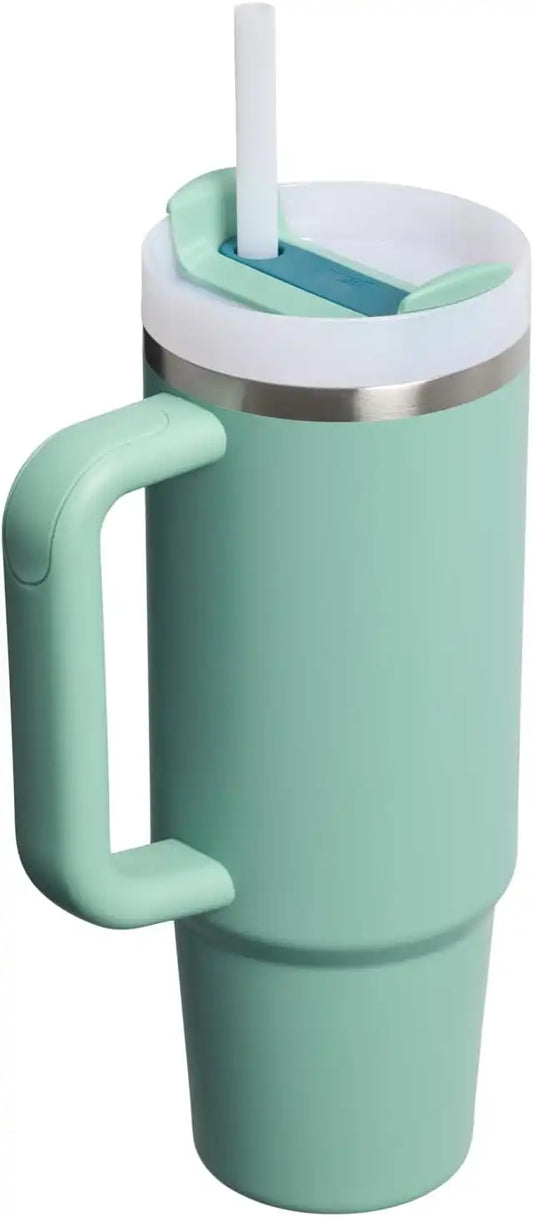 STANLEY Quencher H2.0 Flow State Tumbler, 30 oz, Spring Green