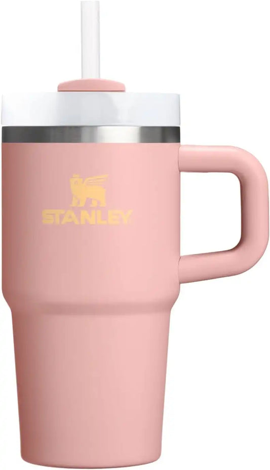 STANLEY Quencher H2.0 Flow State Tumbler, 20 oz, Peach Rose