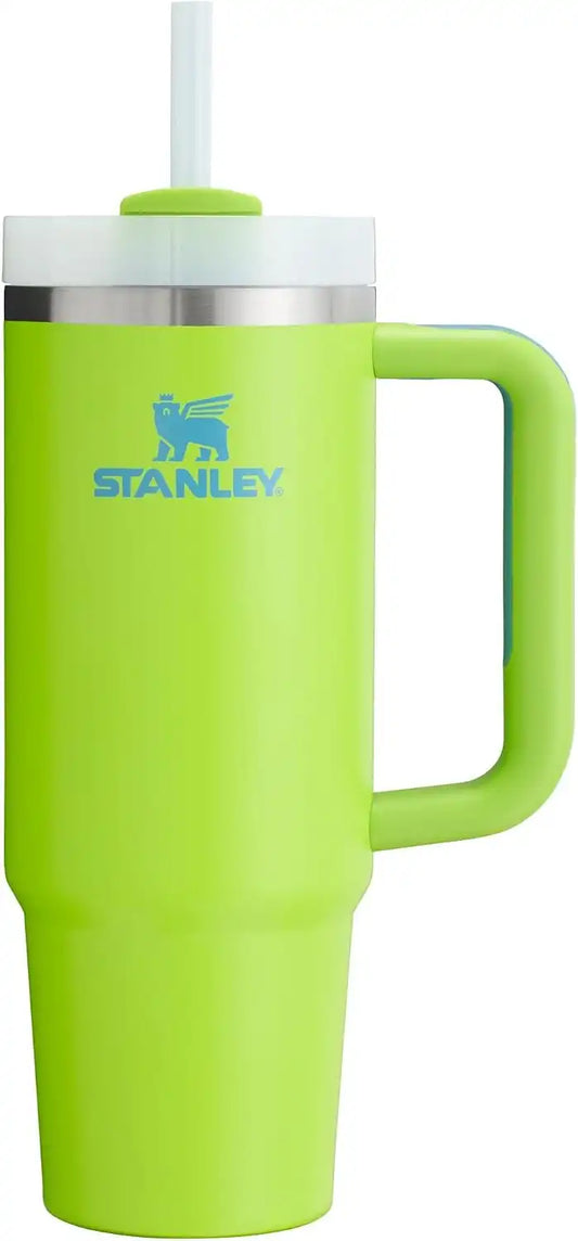 STANLEY Quencher H2.0 Flow State Tumbler, 30 oz, Bright Lime
