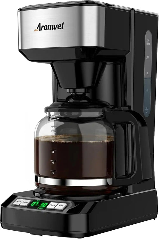 12 Cup Coffee Maker,Large 1.8L Water Tank Drip Coffee Machine