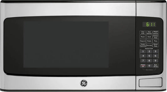 GE Countertop Microwave Oven, 950 Watt, 1.1 Cu. Ft., Stainless Steel
