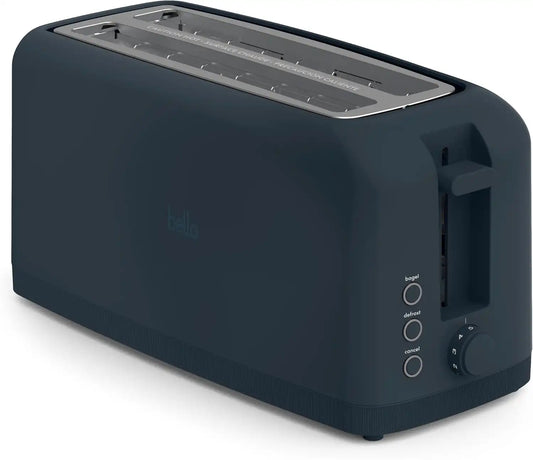 Bella 4 Slice Slim Toaster, Slate