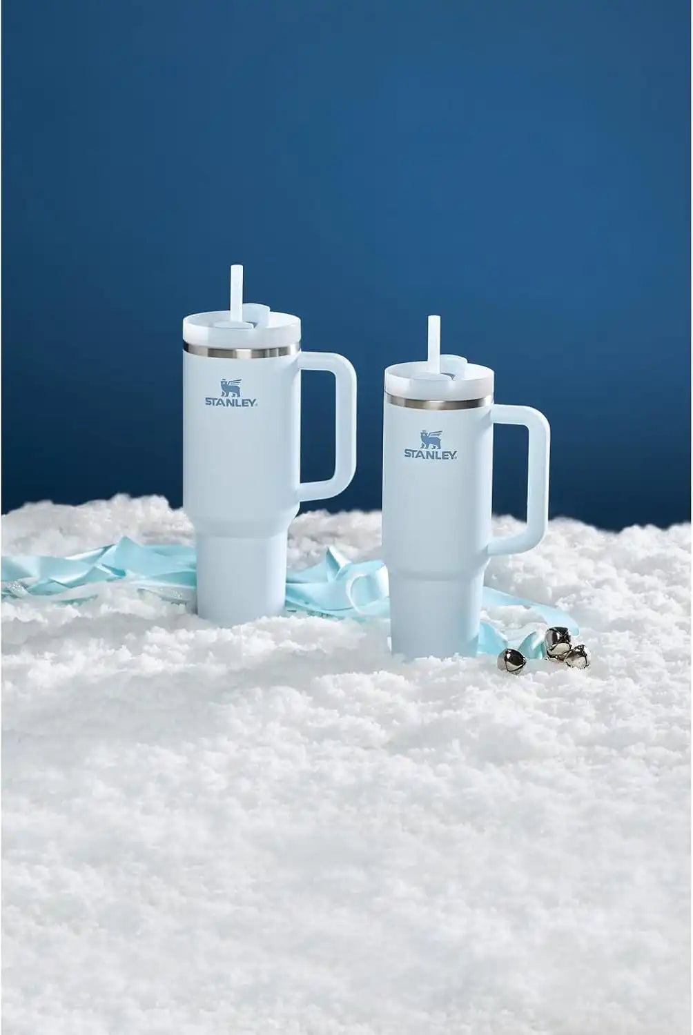 STANLEY Quencher H2.0 Flow State Tumbler, 40 oz, Glacier