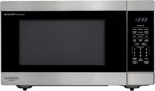 Sharp SMC2266KS 2.2 cu. ft. 1200W Stainless Steel Countertop Microwave Oven