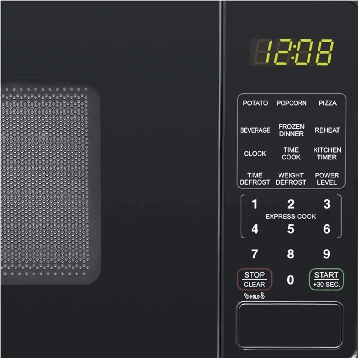 Mainstays 0.7 ft. Countertop Microwave Oven, 700 Watts, Black(Black)