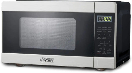 Commercial Chef 0.9 Cu. Ft. Countertop Microwave Oven, CHM009