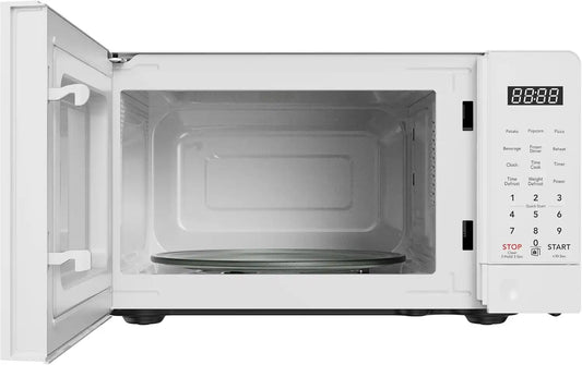 Frigidaire, 0.7 Cu Ft Compact Countertop Microwave Oven, 700W, White