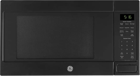 GE Countertop Microwave Oven, 1150 Watt, 1.6 Cu. Ft., Black, GCST16S1WBB