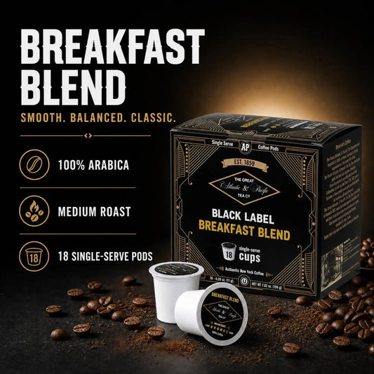 A&P Breakfast Blend Medium Roast Coffee Pods, 100% Arabica, 72 Count