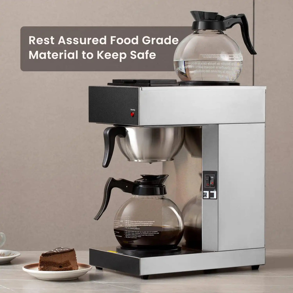 SYBO 12-Cup Commercial Pour Over Coffee Maker SF-CB-2GA