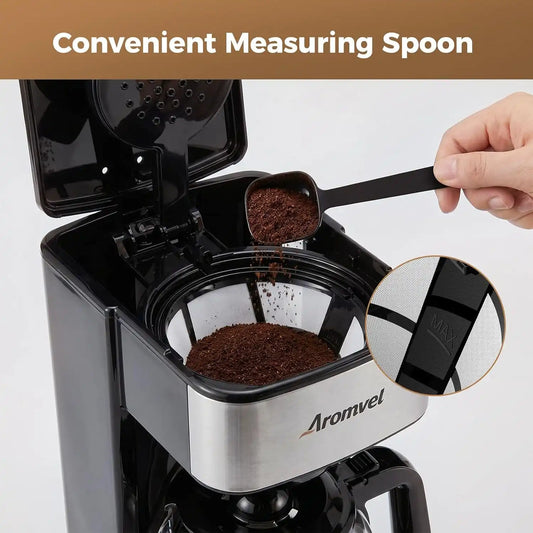 12 Cup Coffee Maker,Large 1.8L Water Tank Drip Coffee Machine