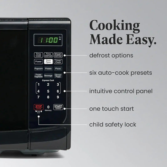 Farberware Countertop Microwave Oven, 0.7 cu.ft., 700 Watts, Black