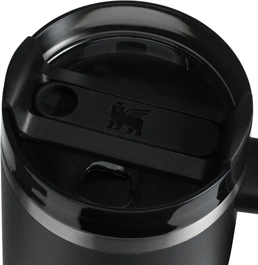 STANLEY Quencher H2.0 Flow State Tumbler, 14 oz, Black 2.0