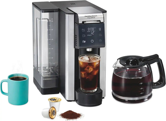 Hamilton Beach Flexbrew Advanced 5-in-1 Drip & Single Serve Coffee Maker