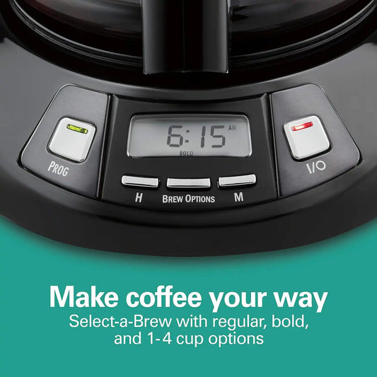 Hamilton Beach 12 Cup Programmable Drip Coffee Maker