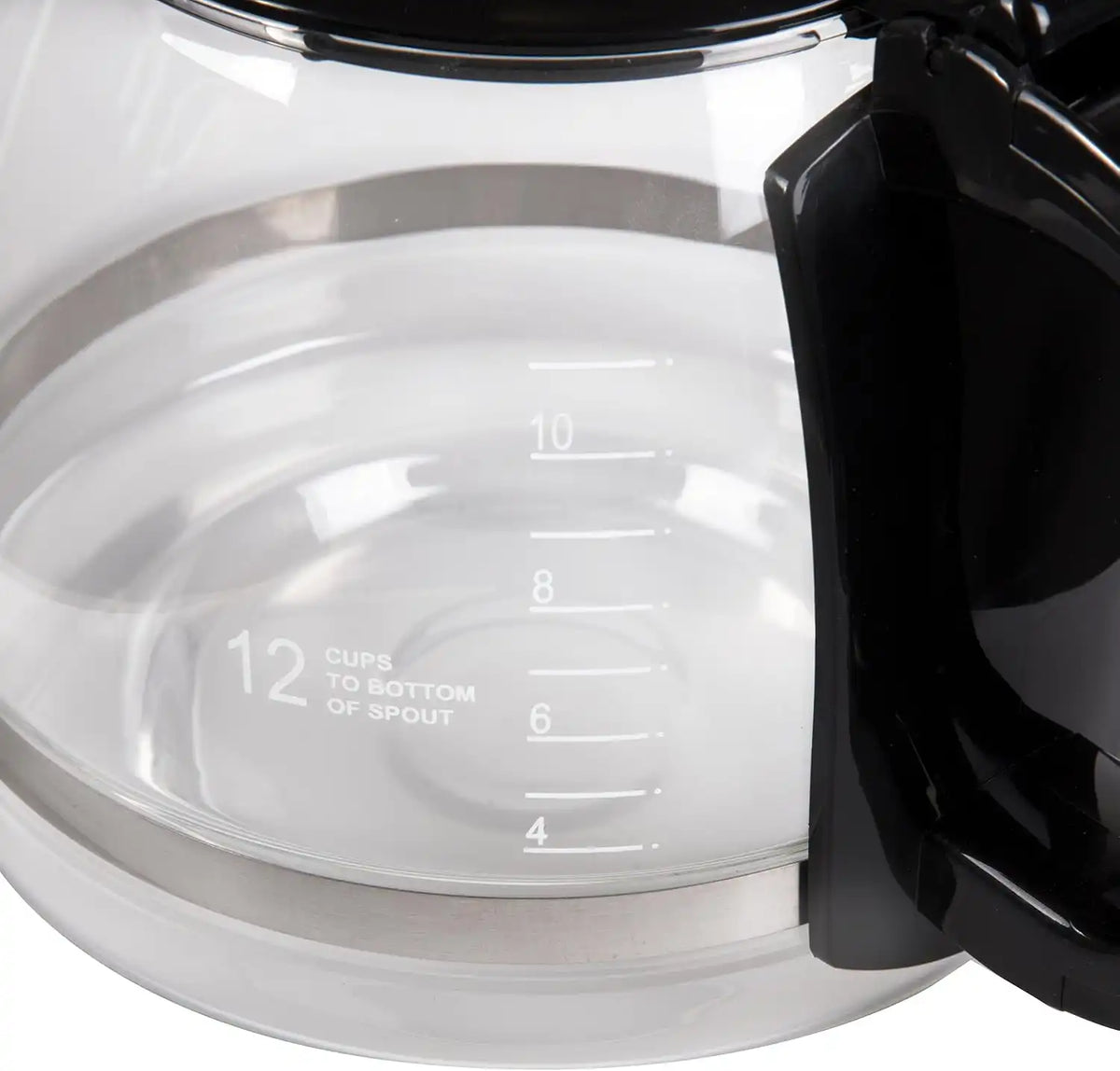 CucinaPro Double Coffee Carafe- Glass 12-Cup Coffee Pot for The Fill Lines and Comfortable Grip- Specially Designed for The Double Coffee maker