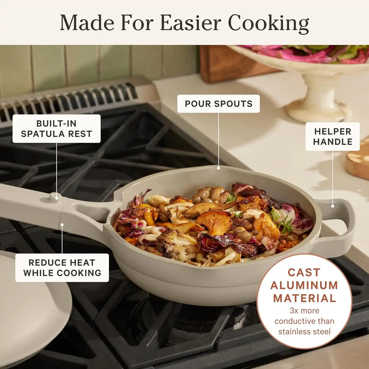 Our Place Mini Always Pan, 8.5" Ceramic Nonstick Pan