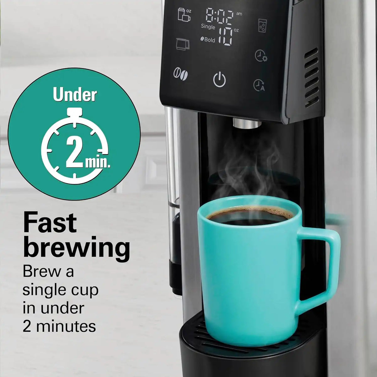 Hamilton Beach Flexbrew Advanced 5-in-1 Drip & Single Serve Coffee Maker