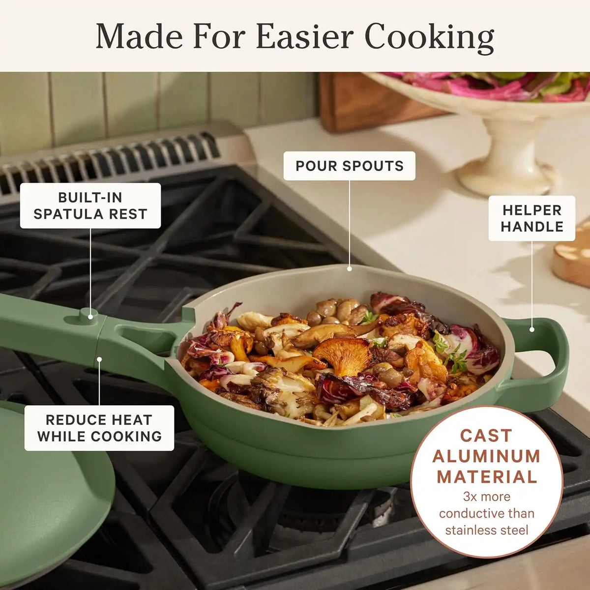 Our Place Mini Always Pan, 8.5" Ceramic Nonstick Pan