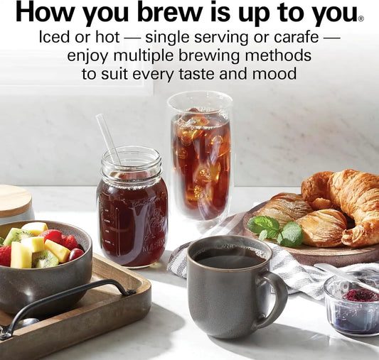 Hamilton Beach Flexbrew Advanced 5-in-1 Drip & Single Serve Coffee Maker