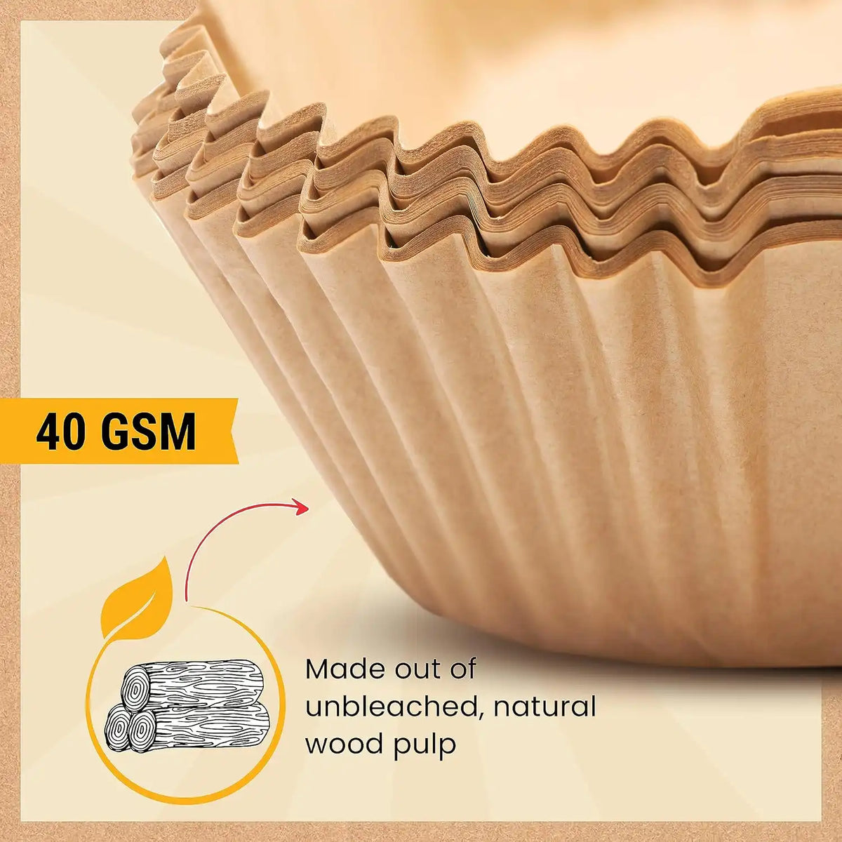 250 pcs Air Fryer Liners, Disposable Airfryer Paper Liners