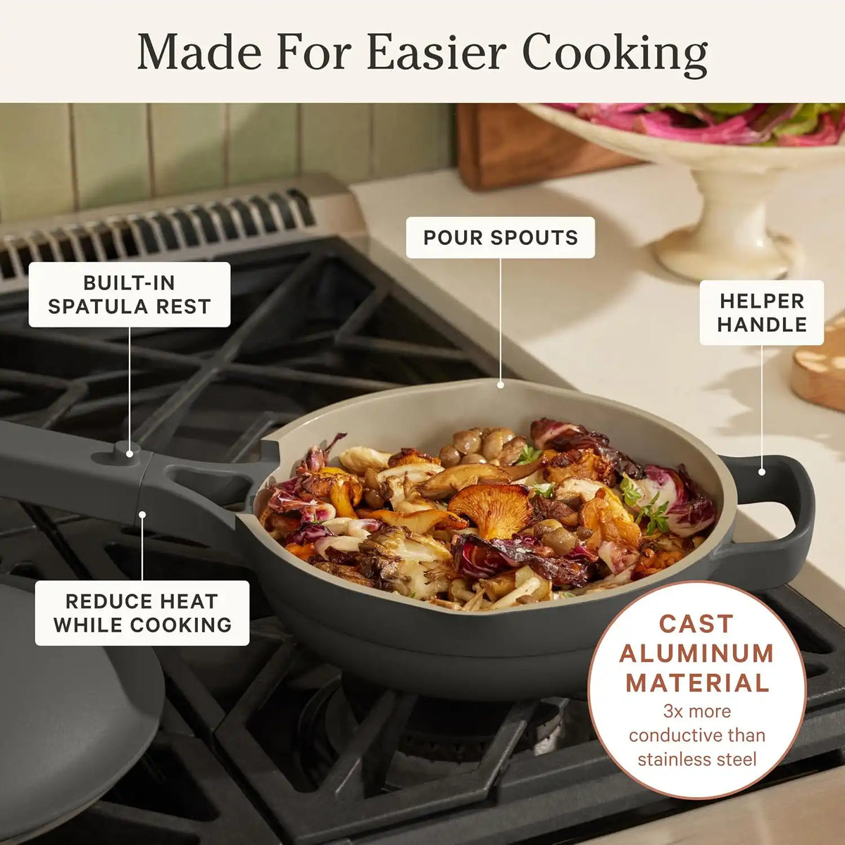 Our Place Mini Always Pan, 8.5" Ceramic Nonstick Pan
