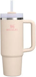 STANLEY Quencher H2.0 Flow State Tumbler, 30 oz, Champagne