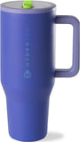 HydroJug Traveler 32oz, Insulated Water Bottle with Handle, Lime Rickey