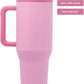 HydroJug Traveler 40oz, Insulated Water Bottle with Handle, Petal