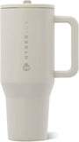 HydroJug Traveler 40oz, Insulated Water Bottle with Handle, Linen