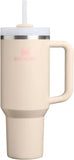 STANLEY Quencher H2.0 Flow State Tumbler, 40 oz, Champagne