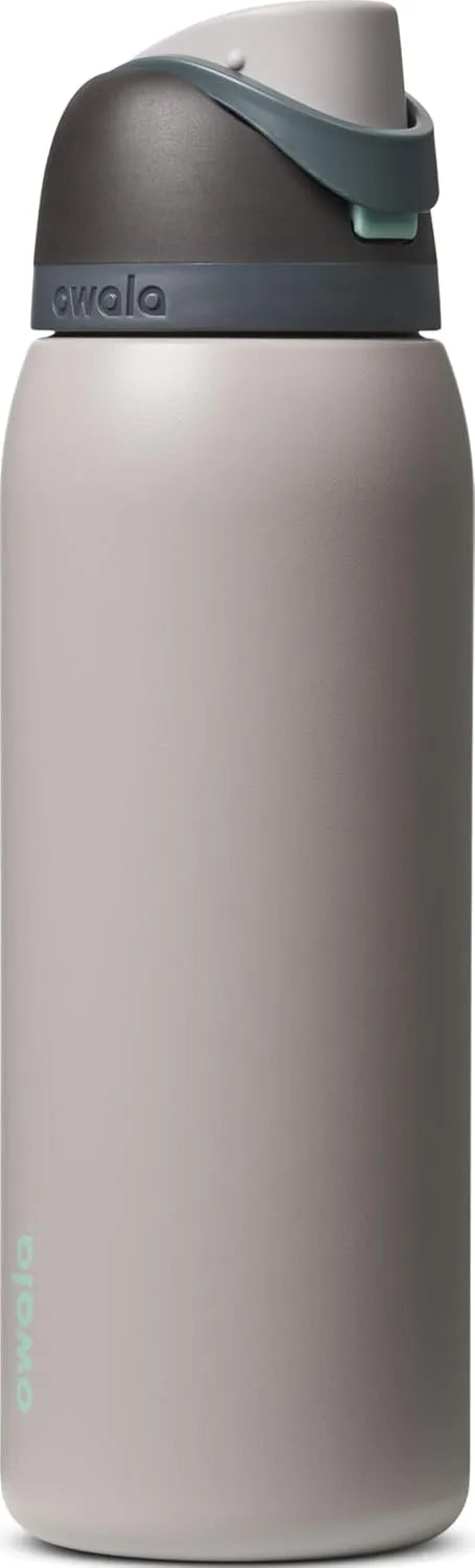 Owala FreeSip Stainless Steel Water Bottle 40 oz Neon Moon
