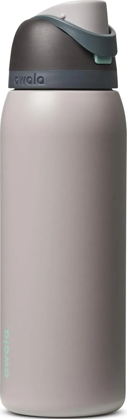 Owala FreeSip Stainless Steel Water Bottle 40 oz Neon Moon