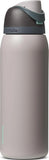 Owala FreeSip Stainless Steel Water Bottle 40 oz Neon Moon