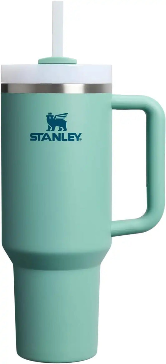 STANLEY Quencher H2.0 Flow State Tumbler, 40 oz, Spring Green