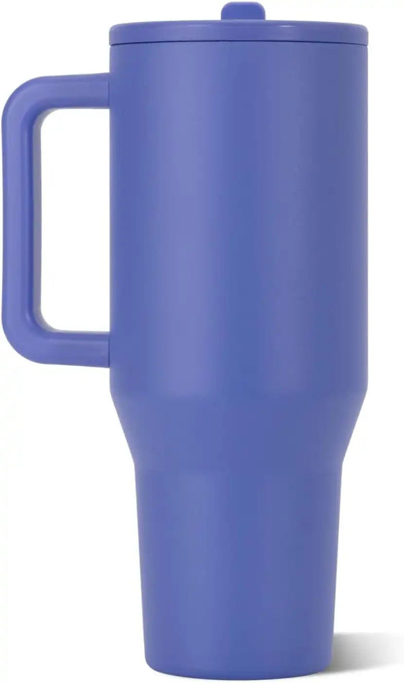 HydroJug Traveler 40oz, Insulated Water Bottle with Handle, Berry Pop