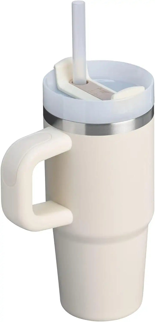 STANLEY Quencher H2.0 Flow State Tumbler, 14 oz, Cream 2.0