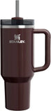 STANLEY Quencher H2.0 Flow State Tumbler, 40 oz, Mahogany Gloss