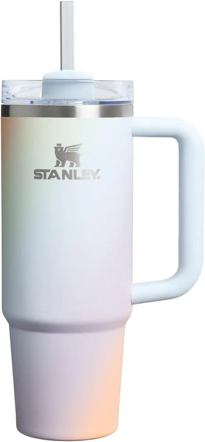 STANLEY Quencher H2.0 Flow State Tumbler, 30 oz, Sunrise Spiral