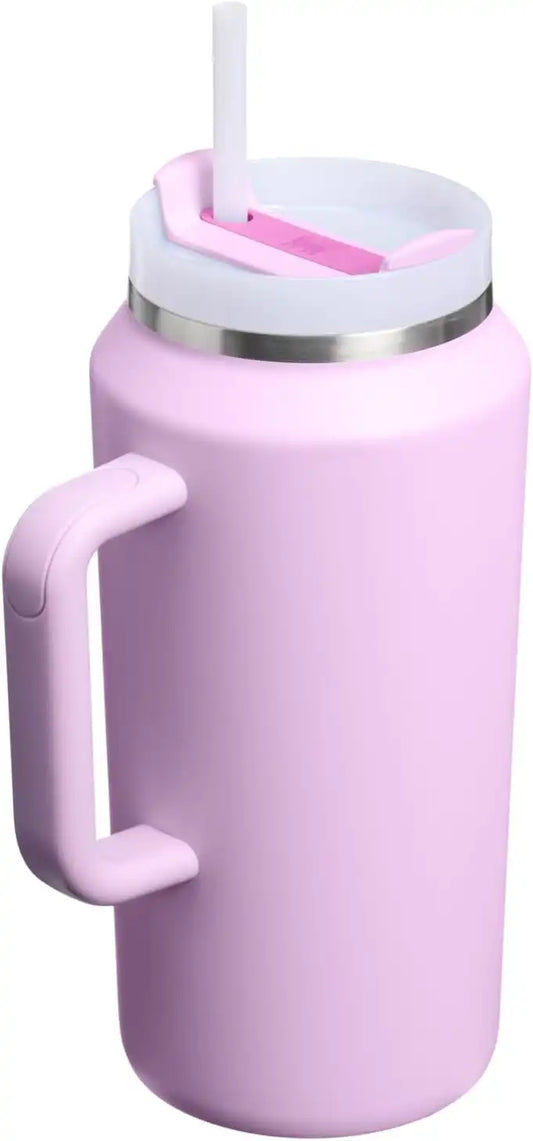 STANLEY Quencher H2.0 Flow State Tumbler, 64 oz, Soft Orchid