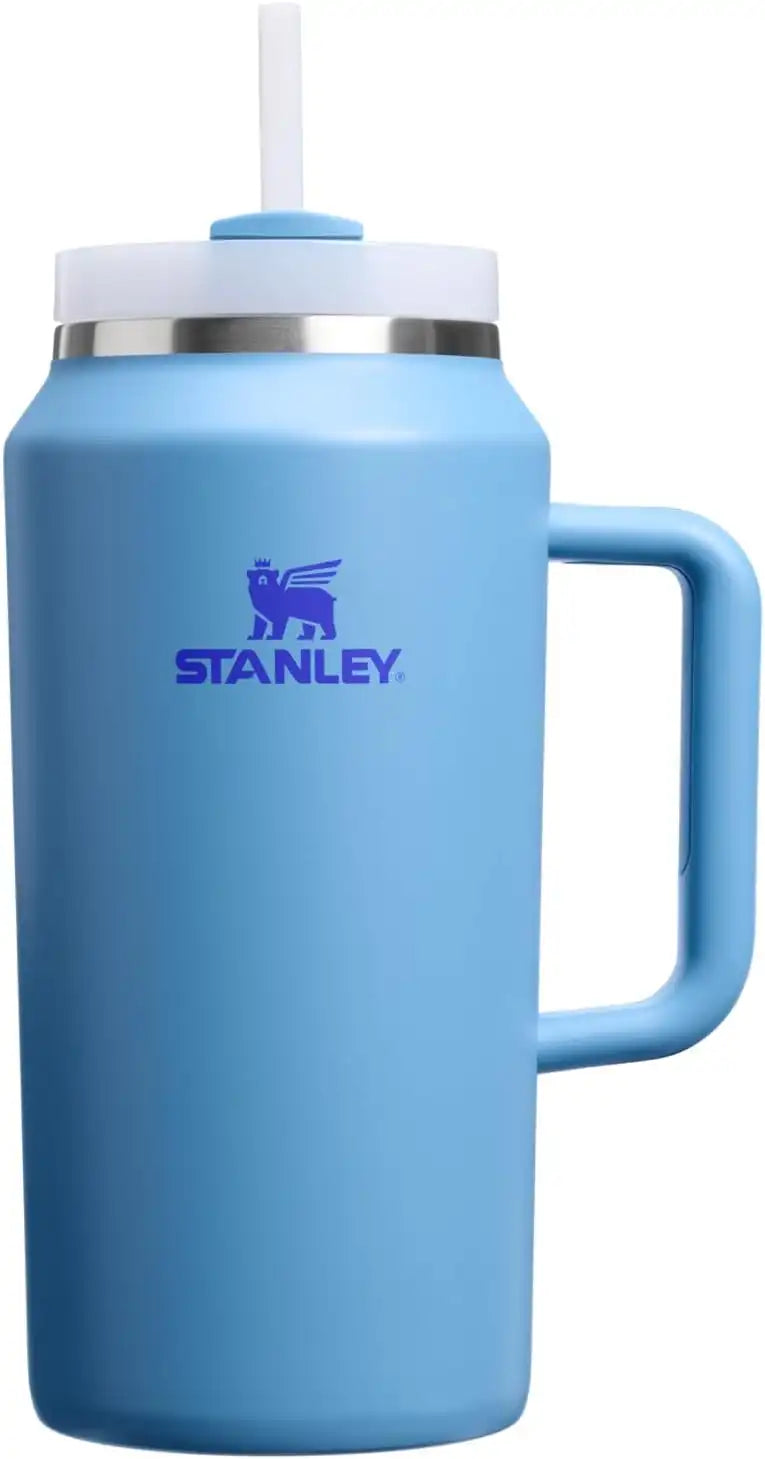 STANLEY Quencher H2.0 Flow State Tumbler, 64 oz, Blue Sky
