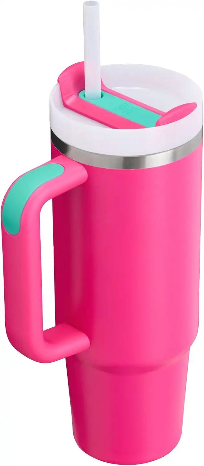 STANLEY Quencher H2.0 Flow State Tumbler, 30 oz, Passion Pink