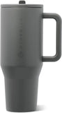 HydroJug Traveler 40oz, Insulated Water Bottle with Handle, Stone