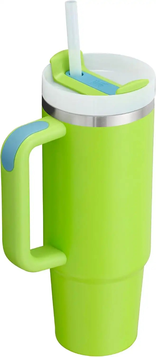 STANLEY Quencher H2.0 Flow State Tumbler, 30 oz, Bright Lime